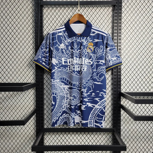 Maillot Real Madrid Concept Édition Dragon Bleu