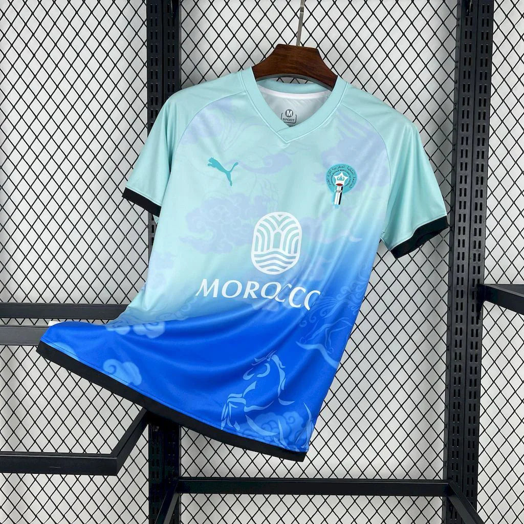 Maillot Maroc Concept Édition Bleu Dégradé